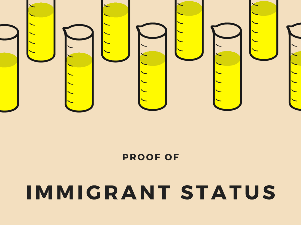 Proof of immigrant status